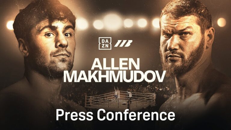 DAVE ALLEN VS. ARSLANBEK MAKHMUDOV PRESS CONFERENCE LIVESTREAM