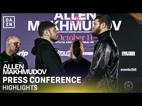 Dave Allen vs. Arslanbek Makhmudov | Press Conference Highlights
