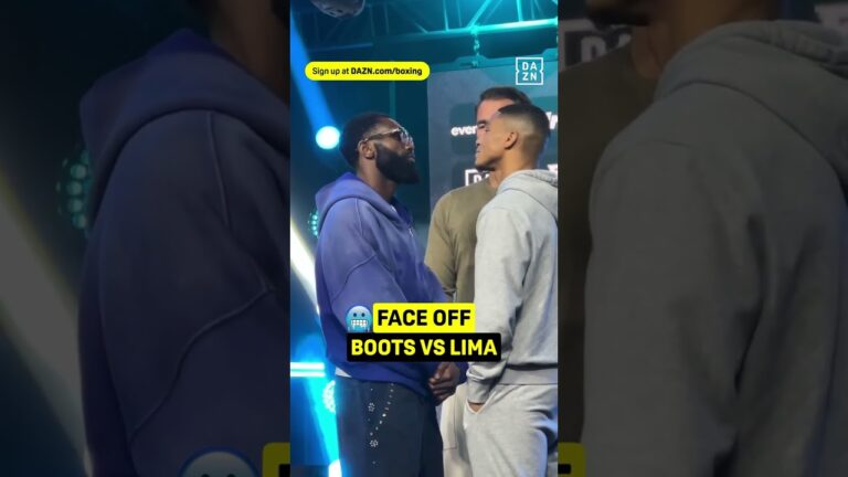 FACE OFF: Jaron “BOOTS” Ennis vs. Uisma Lima 😳 #shorts