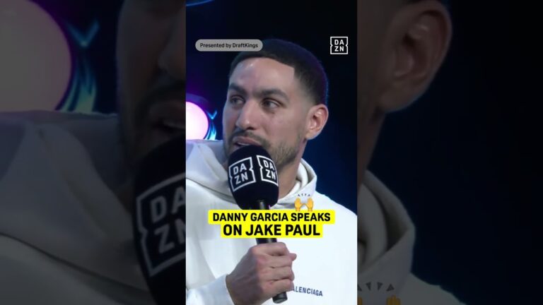 Danny Garcia has some words for Jake Paul 👀 #shorts
