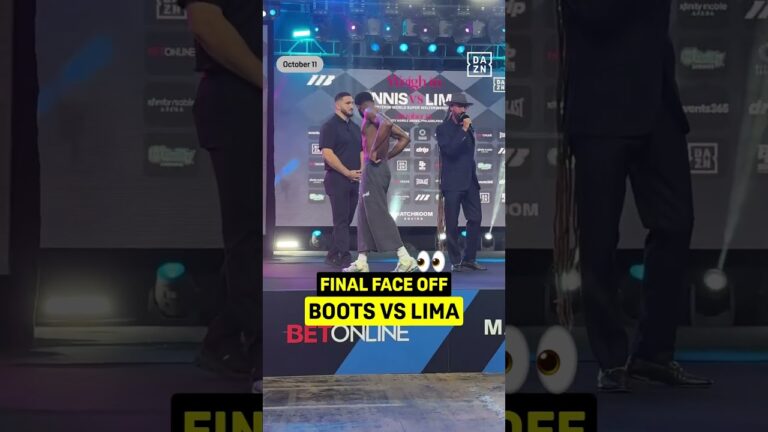 FINAL FACE OFF: BOOTS VS LIMA 🤯 #shorts