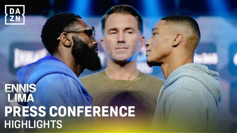 Jaron Ennis vs Uisma Lima | Press Conference Highlights