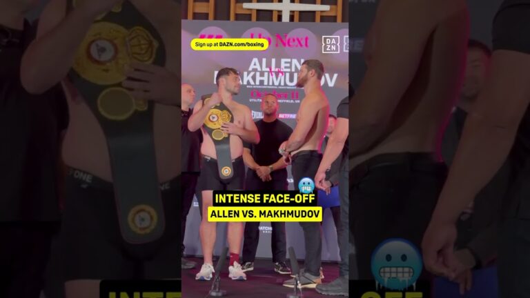THE FINAL FACE-OFF 😳 Dave Allen vs. Arslanbek Makhmudov #shorts