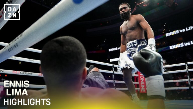 Jaron Ennis vs Uisma Lima | Fight Highlights