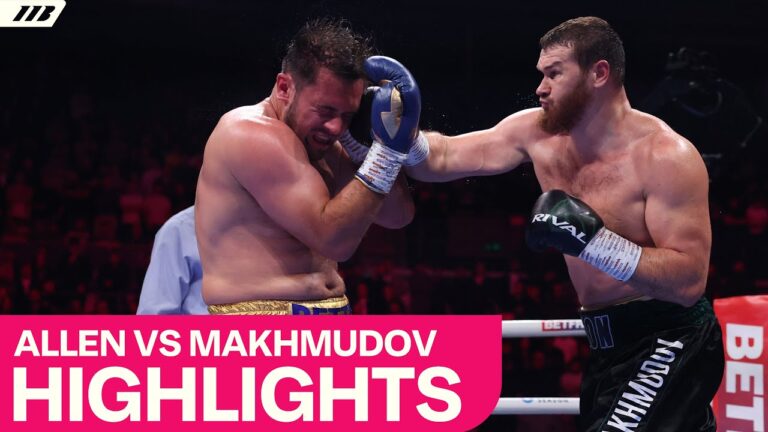 Dave Allen vs Arslanbek Makhmudov | FULL HIGHLIGHTS | Matchroom Boxing
