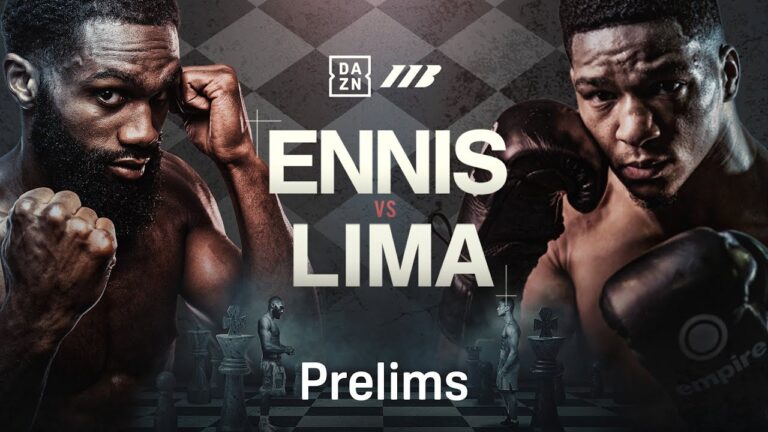 JARON 'BOOTS' ENNIS VS. UISMA LIMA PRELIMS LIVESTREAM