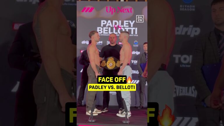 FACE-OFF: Josh Padley VS Reece Bellotti 😬 #shorts