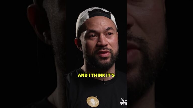 Joseph Parker has a STACKED team around him 🤩 #shorts