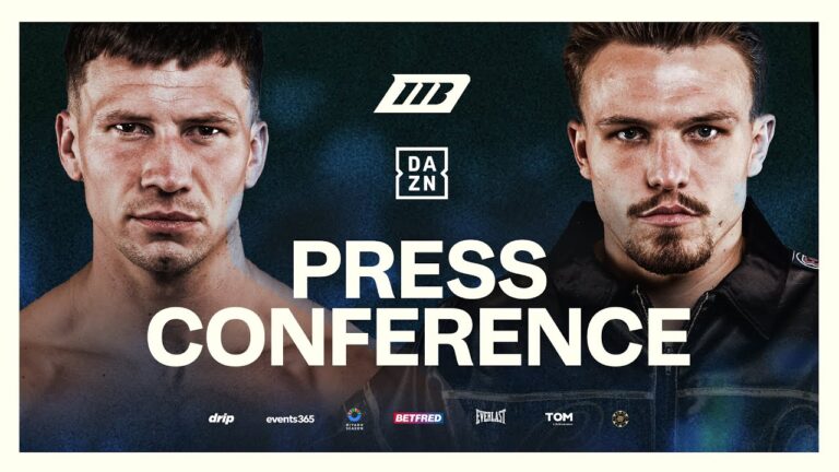 Kieron Conway Vs George Liddard Plus Undercard Final Press Conference | Matchroom Boxing