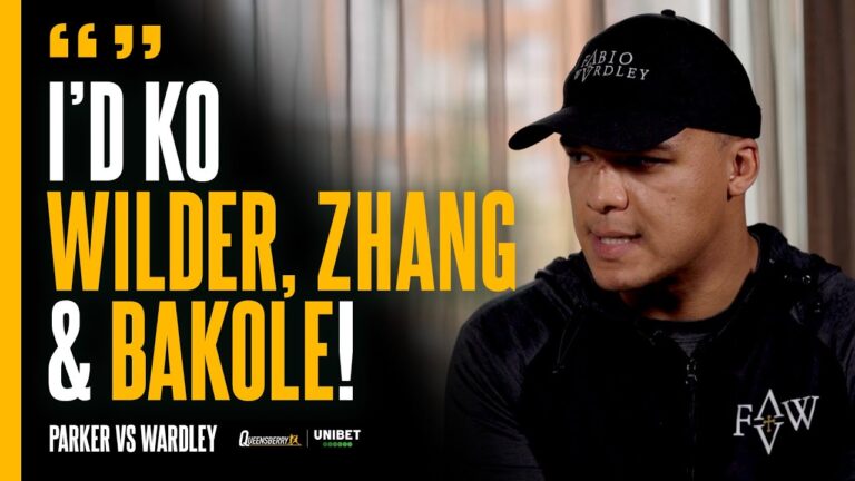 Fabio Wardley DISREGARDS Joseph Parker's resume & PROMISES he will fight Usyk NEXT 🤯
