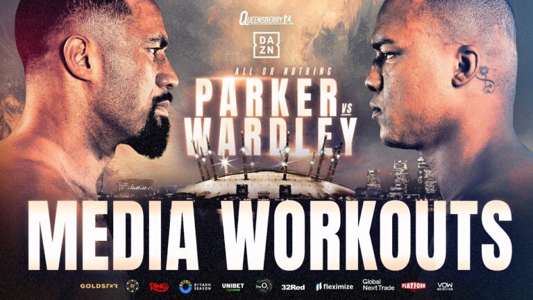 LIVE Media Workout | Joseph Parker vs Fabio Wardley – All or Nothing 🥊
