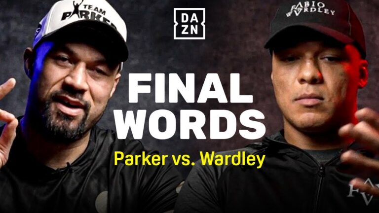 The Final Words Before Fight Night 😤 | Joseph Parker vs Fabio Wardley
