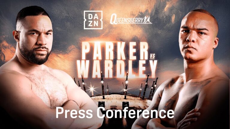 JOSEPH PARKER VS. FABIO WARDLEY PRESS CONFERENCE LIVESTREAM