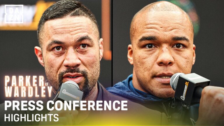 PARKER VS WARDLEY! 👊 | Press Conference Highlights