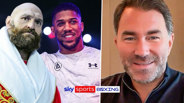 “AJ wants it BAD” | Eddie Hearn gives update on Anthony Joshua's potential fight with Tyson Fury