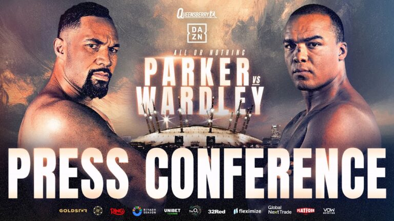 LIVE Press Conference | Joseph Parker vs Fabio Wardley – All or Nothing 🥊