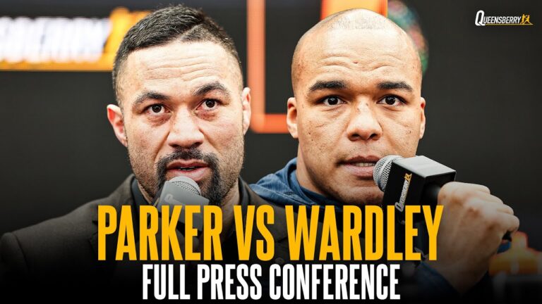 FULL Press Conference | Joseph Parker vs Fabio Wardley – All or Nothing 🥊