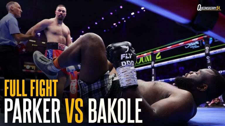 Joseph Parker vs Martin Bakole FULL FIGHT | Parker LEVELS Bakole in shocking Demolition Job! 🤯💥