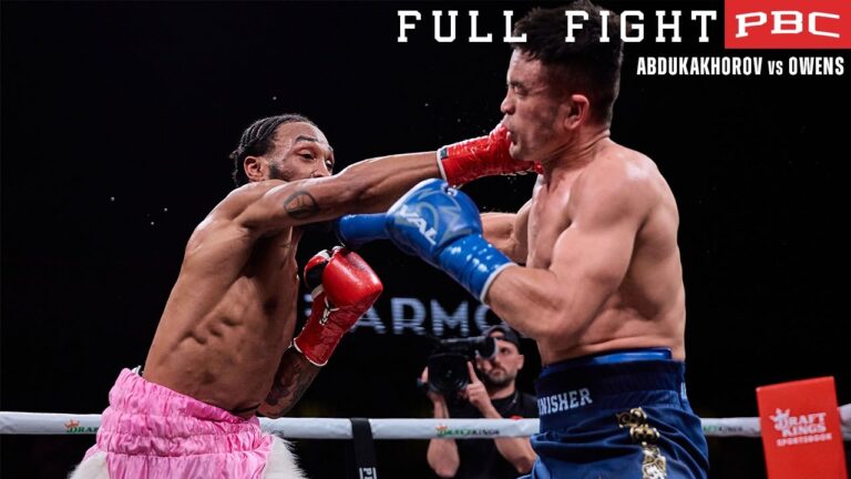 PBC FULL FIGHT: Abdukakhorov vs Owens | February 25, 2023