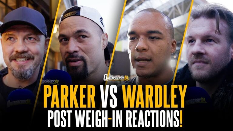â€œOVER IN 7 ROUNDS!â€ – Joseph Parker & Fabio Wardley EXCLUSIVE REACTIONS To Weigh-In