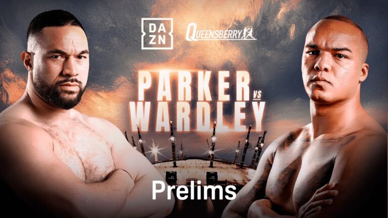 JOSEPH PARKER VS. FABIO WARDLEY PRELIMS LIVESTREAM