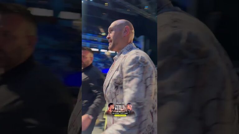 The Gypsy King arrives for Parker-Wardley 🤩