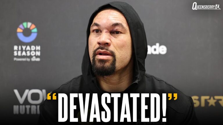Joseph Parker Reacts to Fabio Wardley Defeat after Heavyweight CLASSIC | Post Press Conference