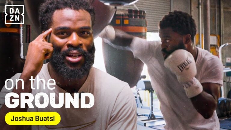 Joshua Buatsi is BACK IN BUSINESS 😤 | Ready to face Zach Parker 🥊 | DAZN On the Ground