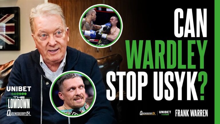 â€œIf Fabio Wardley Catches Usykâ€¦â€ 😳 Frank Warren Wants Oleksandr Usyk vs Fabio Wardley Next!