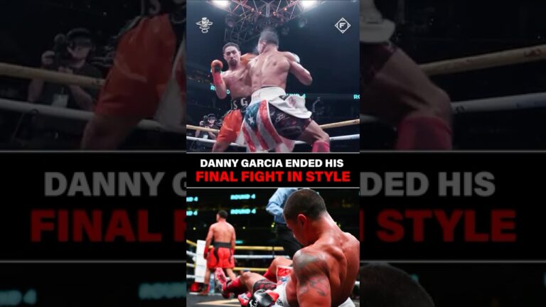 This angle of Danny Garciaâ€™s KO 👀🔥  #boxing