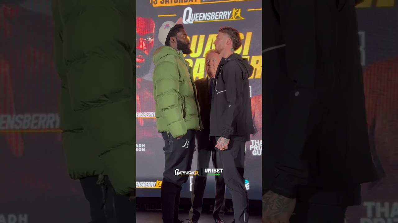 Joshua Buatsi & Zach Parker lock eyes ahead of their high-stakes clash 👀