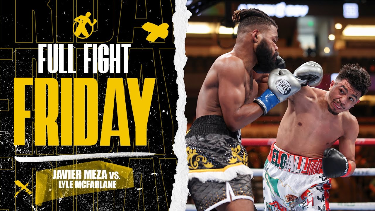 Full Fight | Javier Meza vs. Lyle McFarlane #goldenboyfightnight
