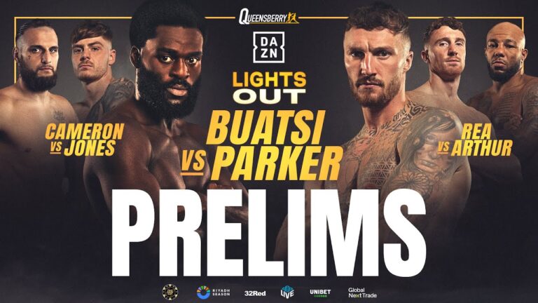 LIVE Prelims | Joshua Buatsi vs Zach Parker – Lights Out ⚡️