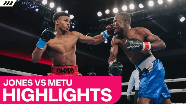 Orlando Magic ✨ Omari Jones Blasts Out Yusuph Metu To Move 4-0 (4 KO's) | Matchroom Boxing