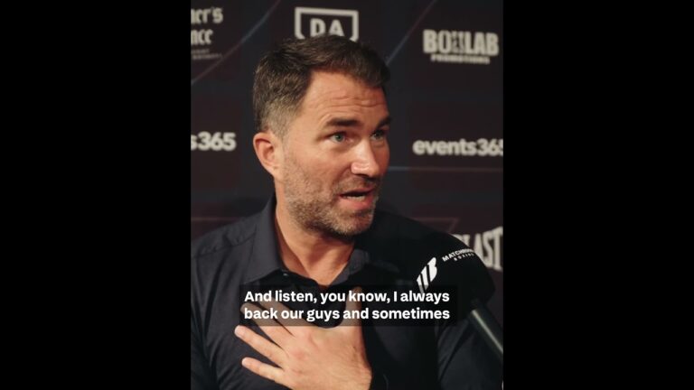 “I Am SO Confident Conor Benn Wins This Fight!” – Eddie Hearn