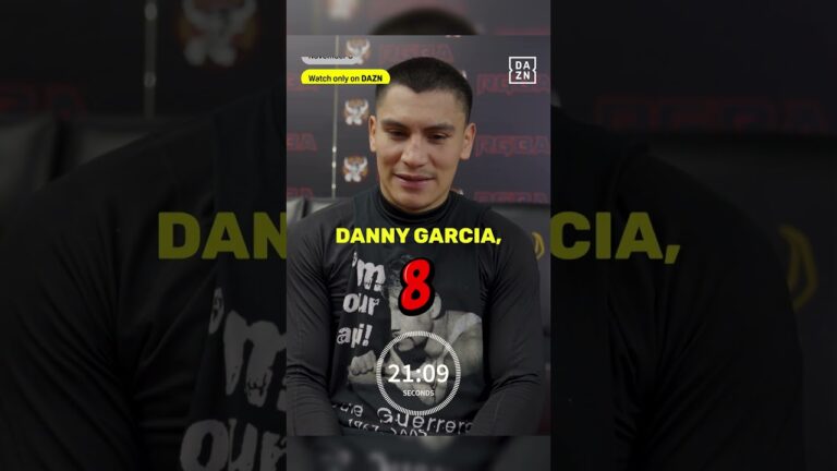 How many fighters can Vergil Ortiz Jr. name in 30 seconds? 🤔 #shorts