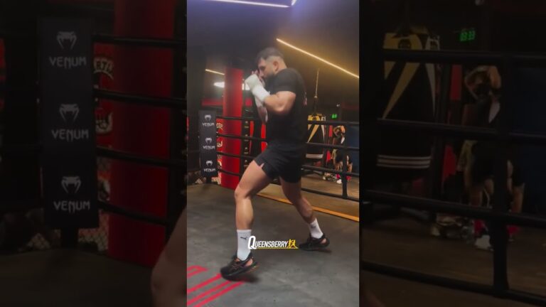 Agit Kabayel is putting in the work ahead of his clash with Damian Knyba 🔥