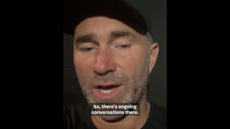 “Our Charge Is World Titles & Tyson Fury” – Eddie Hearn On Anthony Joshua's Next Move