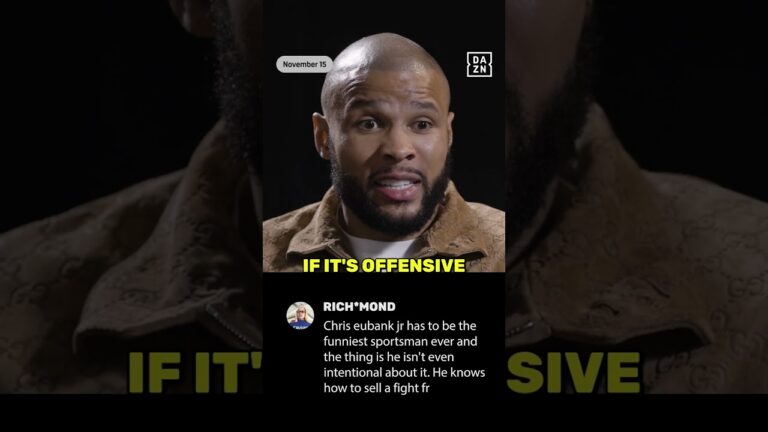 🗣️”I am not afraid of any man” 🥶 Chris Eubank Jr responds to tweets from around the world #shorts
