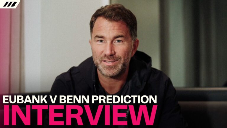 Eddie Hearn: â€œEubank Jr won't come out for round 11 or 12!â€ | Benn v Eubank 2 preview