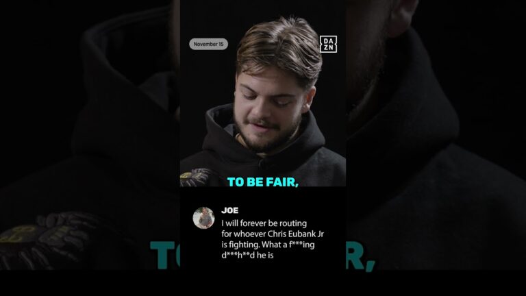 Conor Benn APOLOGISES to fan for booting off after he backed him to beat Chris Eubank Jr