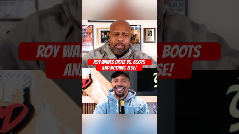 Roy Jones doesn't want to hear any â€˜next opponentâ€™ for Vergil Ortiz other than Boots Ennis! #boxing