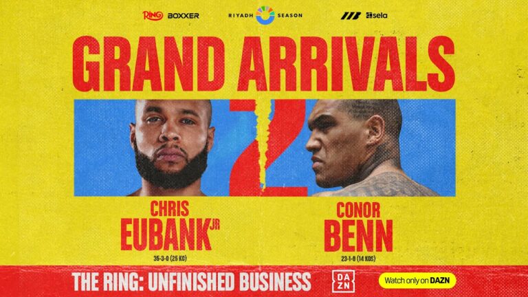 Chris Eubank Jr vs Conor Benn 2: Grand Arrivals | Matchroom Boxing