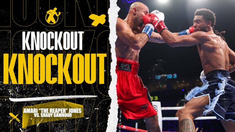 KO | Amari â€œThe Reaperâ€ Jones vs. Shady Gamhour | ⚔️ Who stays undefeated? 👊