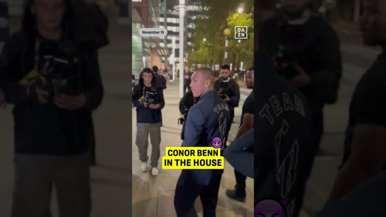 CONER BENN IS IN THE BUILDING 🥶 #shorts