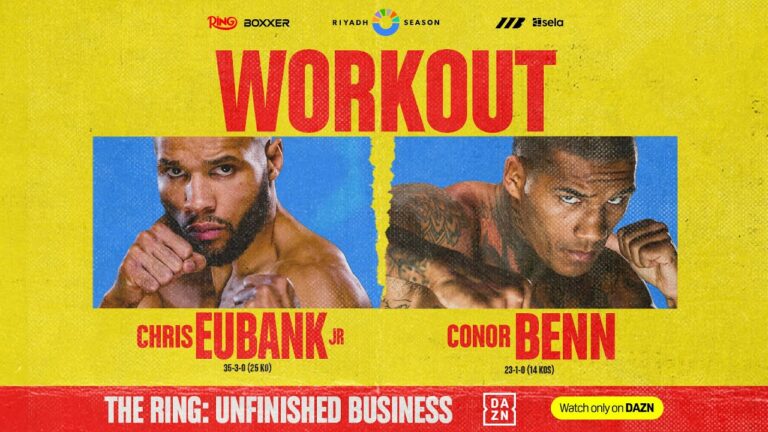 Chris Eubank Jr Vs Conor Benn 2: Workout | Matchroom Boxing
