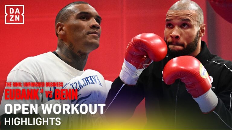 Open Workout Highlights: Chris Eubank Jr. vs. Conor Benn 2