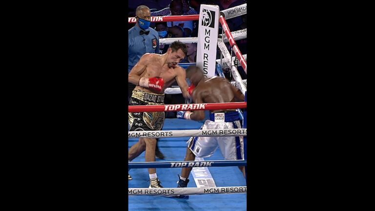 How does Janibek dominate his opponents? It's beaten all over their face.