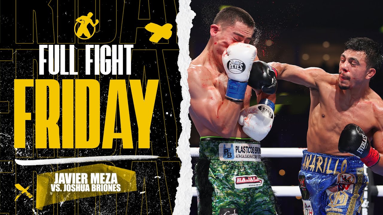 Full Fight | Javier Meza vs. Joshua Briones #goldenboyfightnight