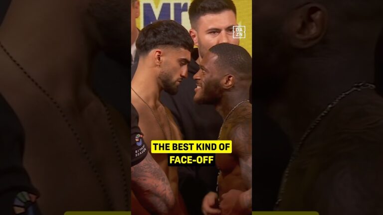 Adam Azim and Kurt Scoby have HEATED face-off 😅 Buy #EubankBenn2 NOW on DAZN.com | November 15